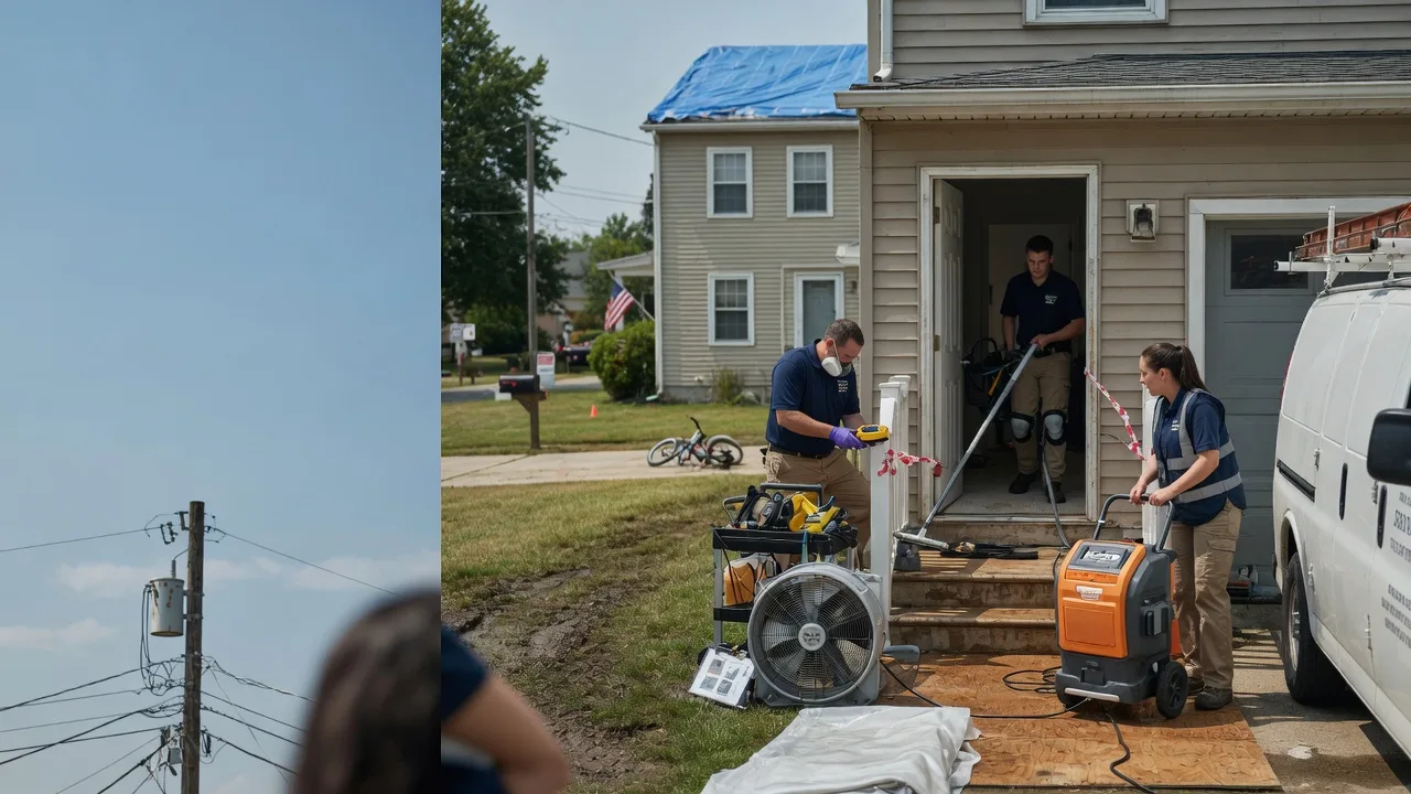 Water Damage Repair in Kilmarnock, VA near me
